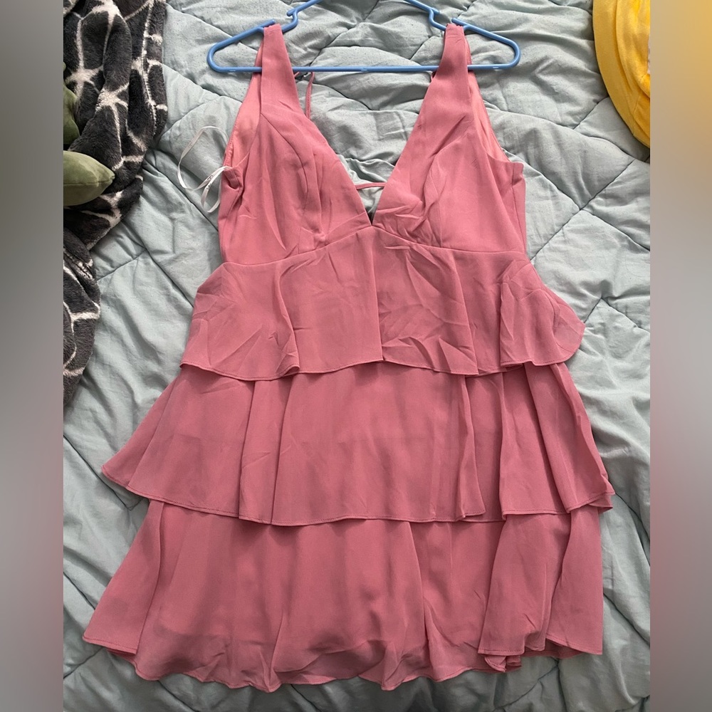 Lulus Tiered mini dress